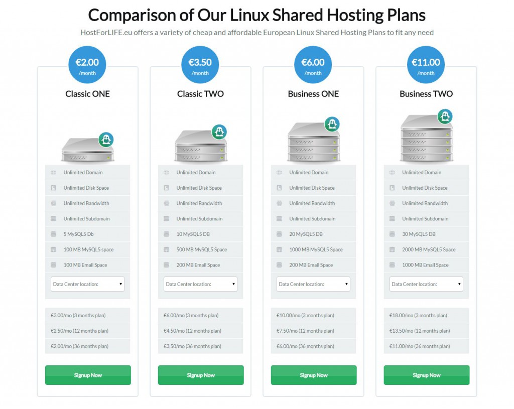 linux hosting